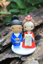 Picture of Hanbok Korean wedding cake topper