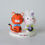 Picture of Tiger and Bunny Wedding Cake Topper, Woodland wedding cake topper