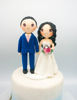 Picture of Personalized Wedding Cake Topper, Pink wedding theme