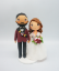 Picture of WWE Champion & Doctor wedding cake topper, Wrestling wedding cake topper