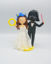 Picture of Sonic and Star Wars wedding cake topper