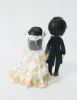 Picture of Final Fantasy Wedding Cake Topper, Commission Game Character Wedding, Wedding cake topper for gamer