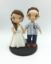 Picture of Baseball fan wedding cake topper, Groom cake topper