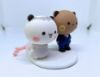 Picture of Mitao Panda Budu Dudu Wedding Cake Topper, Mitao Panda fan wedding gift, Budu Dudu wedding cake topper