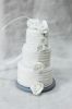 Picture of Newlyweds Christmas Ornament, 3D Wedding cake (3 tiers) ornament keepsake ornament