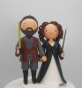 Picture of Harry Potter fandom & Star Wars fandom Wedding Cake Topper, Cur