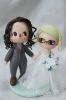 Picture of Villagers Wedding Cake Topper, Animal Crossing inspired Wedding, Anniversary Gifts for Gamers