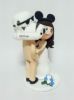 Picture of Stormtrooper Groom & Mickey Bride Wedding Cake Topper, Blue Wedding theme