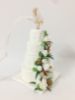 Picture of 4 tiers Wedding Cake Ornament, First Year Married Anniversary Gift, Wedding cake with topper replica figurine