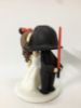 Picture of Darth Vader Groom & Minnie Mouse Bride Wedding Cake Topper, Star Wars Wedding Cake Decor