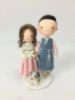 Picture of Korean Hanbok Wedding Cake Topper with Dog, Unique Wedding Gifts for Korean Couples, Pastel Theme 