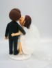 Picture of Cheek Kiss Wedding Cake Topper, Bridal Halter Dress Wedding Figurine, Gifts from Bridesmaids