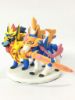 Picture of Zacian & Zamazenta Wedding Cake Topper, Handmade Pokemon Clay Figurine, Anniversary Gifts for Pokemon Fans 