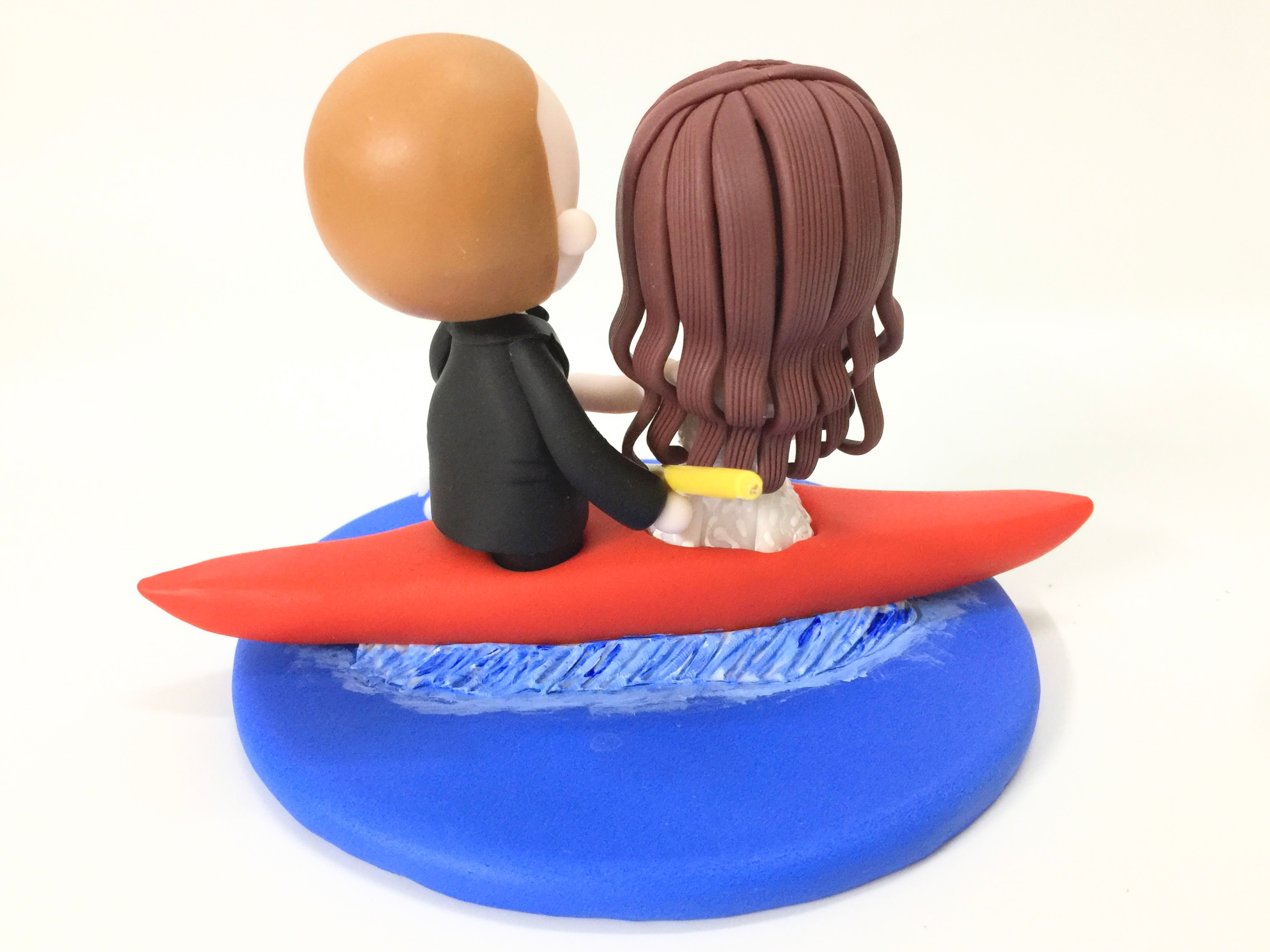 World Cake Topper. Kayak Wedding Cake Topper, Canoe Wedding Cake Topper ...