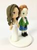 Picture of Scottish Lesbian Wedding Cake Topper, Mrs. & Mrs. Wedding Centerpiece