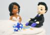 Picture of Catan Board Game Wedding Cake Topper, Wedding Gifts for Geek Couples