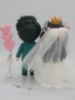 Picture of Bride & Groom With Bunny Wedding Cake Topper, Bunny Lovers Cake Topper, Custom Commission Topper from AI Drawing