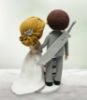 Picture of Harry Potter, Game of Thrones & Lord of the Rings Wedding Cake Topper, Bookworm Clay Figurine 