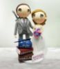 Picture of Harry Potter, Game of Thrones & Lord of the Rings Wedding Cake Topper, Bookworm Clay Figurine 