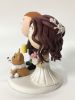 Picture of South Park Wedding Cake Topper with Dog, Beer Lover Groom Topper