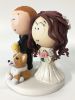 Picture of South Park Wedding Cake Topper with Dog, Beer Lover Groom Topper