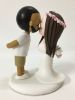 Picture of Hawaii Wedding Cake Topper, Aloha Wedding Cake Topper, Beach Wedding Theme Cake Topper