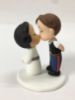 Picture of Star Wars Han Solo & Princess Leia Wedding Cake Topper, Ideal Gifts for Star Wars Fan Wedding