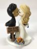 Picture of Camping Wedding Cake Topper, Hiking Wedding cake topper, Outdoor wedding theme