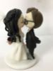 Picture of Hello Kitty & Pokemon Themed Wedding Cake Topper, Geek Couple Wedding Cake Topper