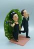 Picture of Custom Rick & Morty Wedding Cake Topper, Cartoon Inspired Wedding Theme