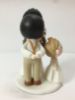 Picture of Family Wedding Cake Topper with Daughter, Parents Anniversary Gifts