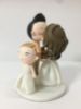 Picture of Family Wedding Cake Topper with Daughter, Parents Anniversary Gifts