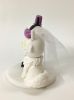 Picture of Kiki's Delivery Service Wedding Cake Topper, Jiji & Lily Clay Dolls, Studio Ghibli Wedding Theme