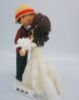 Picture of One Piece Wedding Cake Topper, Monkey D Luffy Groom & beautiful bride action figurine