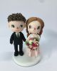 Picture of Animal Crossing Characters Wedding Cake Topper, Game Commission Wedding Gifts, Unique Game Room Decor, Curly Hair Groom Topper