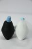 Picture of Kissing Penguin Wedding Cake Topper, Blue Themed Penguin Cake Topper, Miniature Penguin Figurine Gift