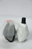 Picture of Interracial Penguin Wedding Cake Topper, Red Theme Wedding Cake Decoration