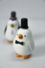 Picture of Same Sex Penguin Wedding Cake Topper, Gay Wedding Cake Topper, Groom & Groom Wedding Figurine