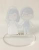 Picture of Custom Animal Crossing Wedding Cake Topper, Acrylic Cut Bride & Groom Standee