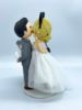 Picture of Stormtrooper Groom Groom & Mickey Bride Wedding, Star Wars & Harry Potter Wedding Cake Topper, Tiny Bride and Tall Groom Toper