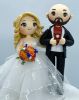 Picture of Iron Man Wedding Cake Topper, Superhero Commission Anniversary Gift,  Marvel fan wedding