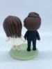 Picture of Animal Crossing Wedding Cake Topper, Handmade Game Room Decoration, Unique Valentine Gift for Gamers