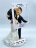 Picture of Match Wedding Cake Topper, Anniversary Gifts for Online Lovers, Online Dating App Wedding theme