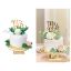 Picture of Custom One-tier wedding cake replica ornament, wedding cake replica figurine