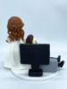 Picture of Game Over Wedding Cake Topper, Bride Dragging Groom Wedding Figurine, Anniversary Gifts for Gamers, Birthday Gift for Gaming Addicts
